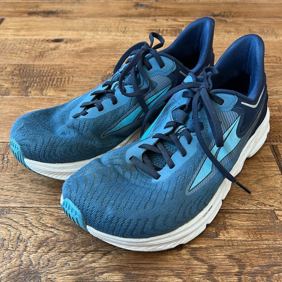 Altra Torin 6 Road Running Shoes Foot Shape Zero Drop Mineral Blue Mens Size 8.5 - Picture 5 of 10